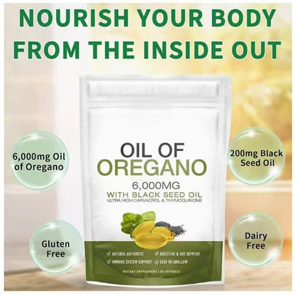 Oregano Oil Soft Capsules Blend